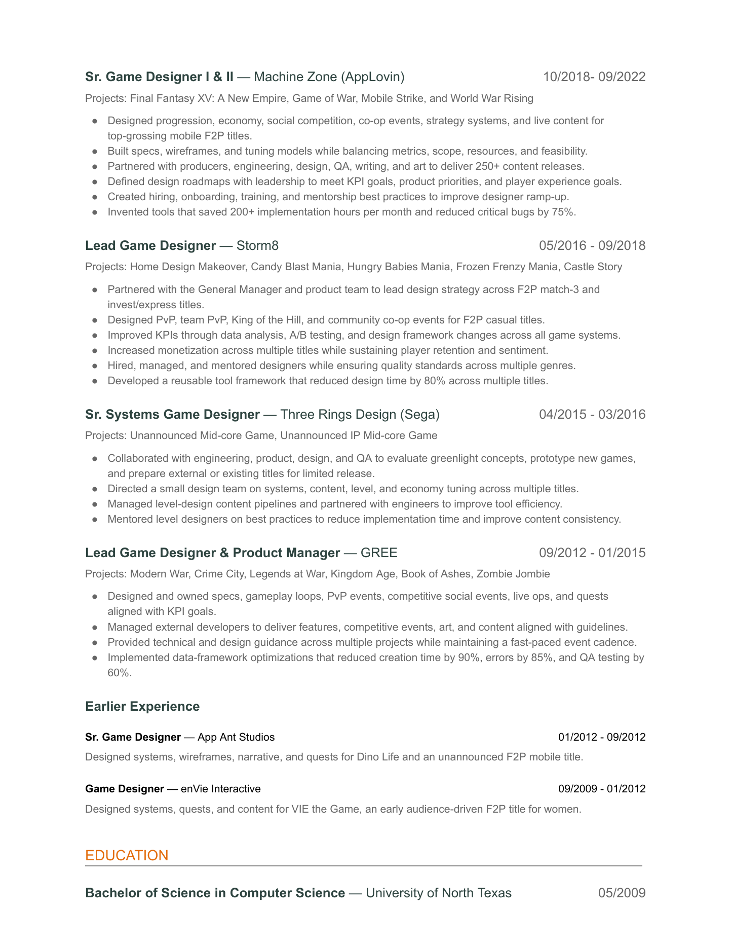 Katina Noonan resume page 2